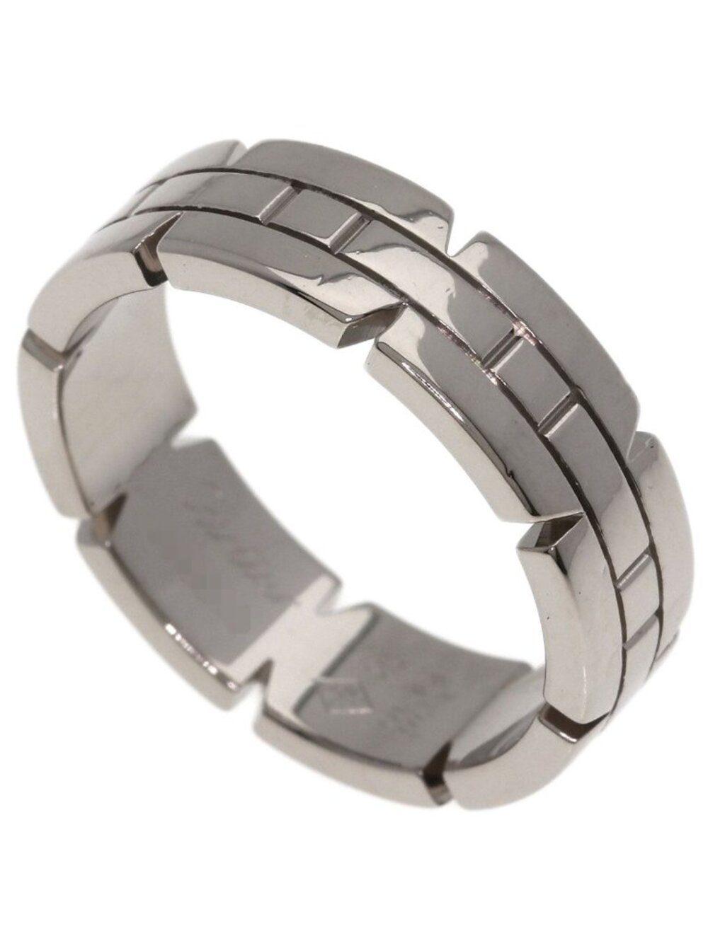 Cartier Tank Francaise 58 Ring 18k White Gold